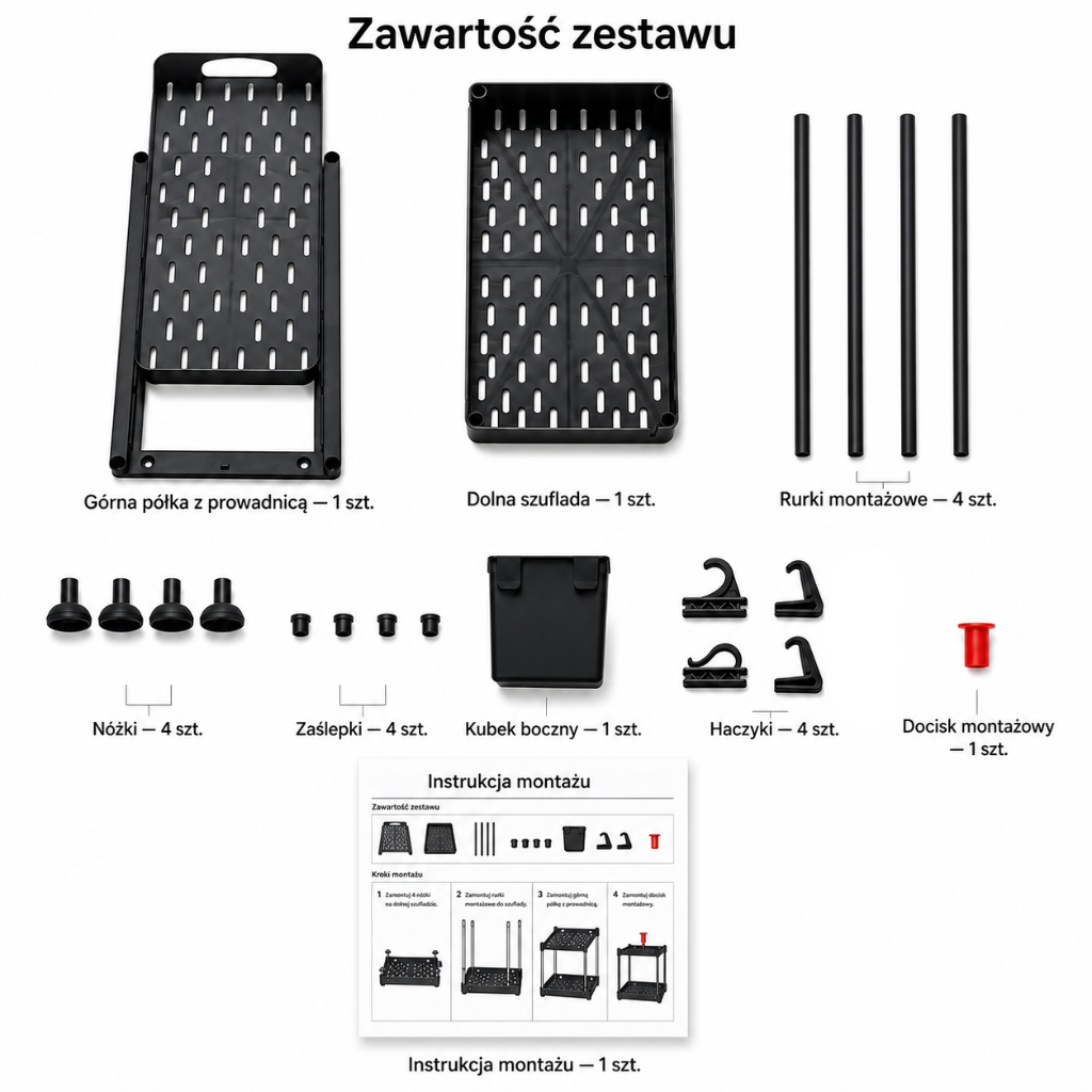 Organizer 2-poziomowy Przestrio